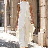 Martina - Mono largo de queda elegante para Mulher