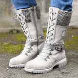 FrostLuxe™ - Botas impermeáveis de cano alto com cadarço