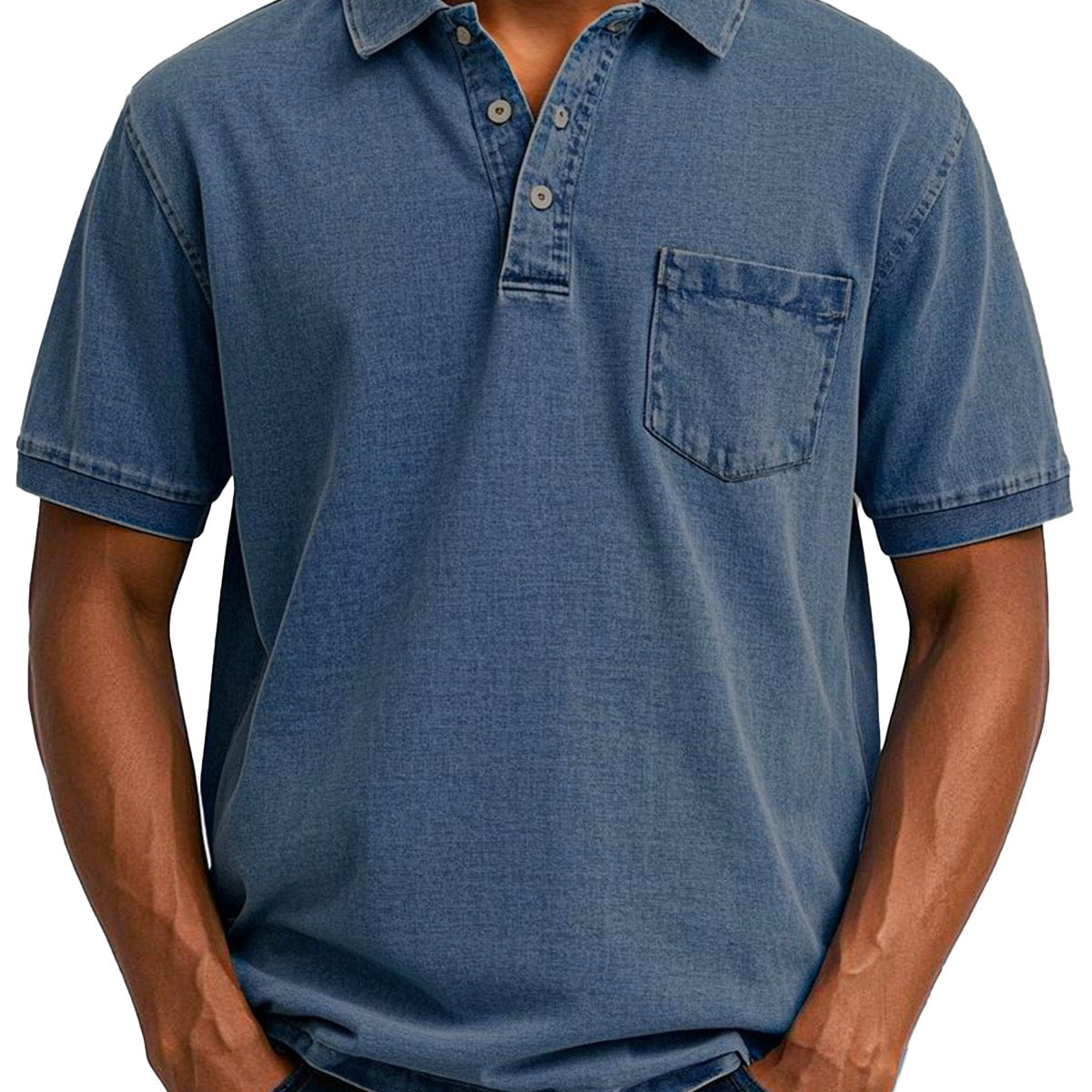 Maxime™ | Camisa polo casual vintage para homem