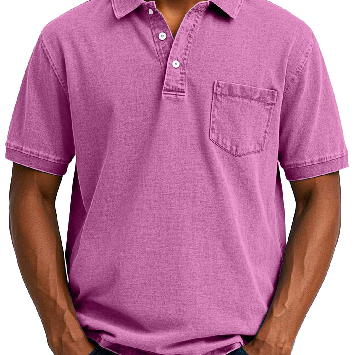 Maxime™ | Camisa polo casual vintage para homem