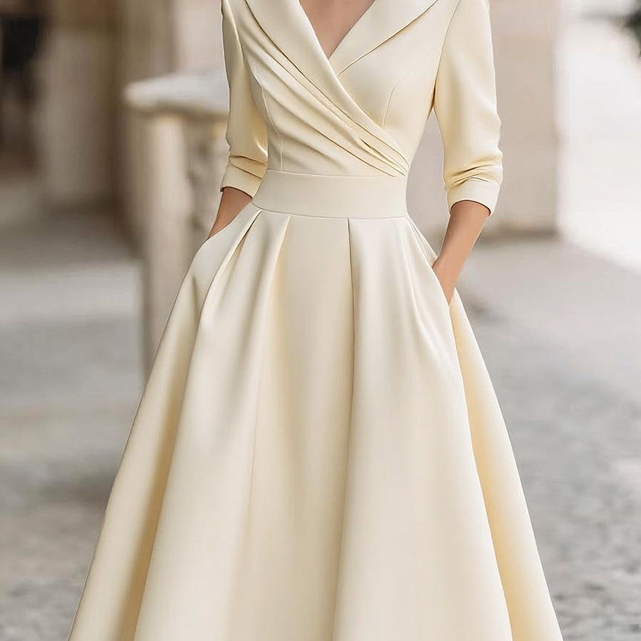 Lina - Vestido midi de Mulher