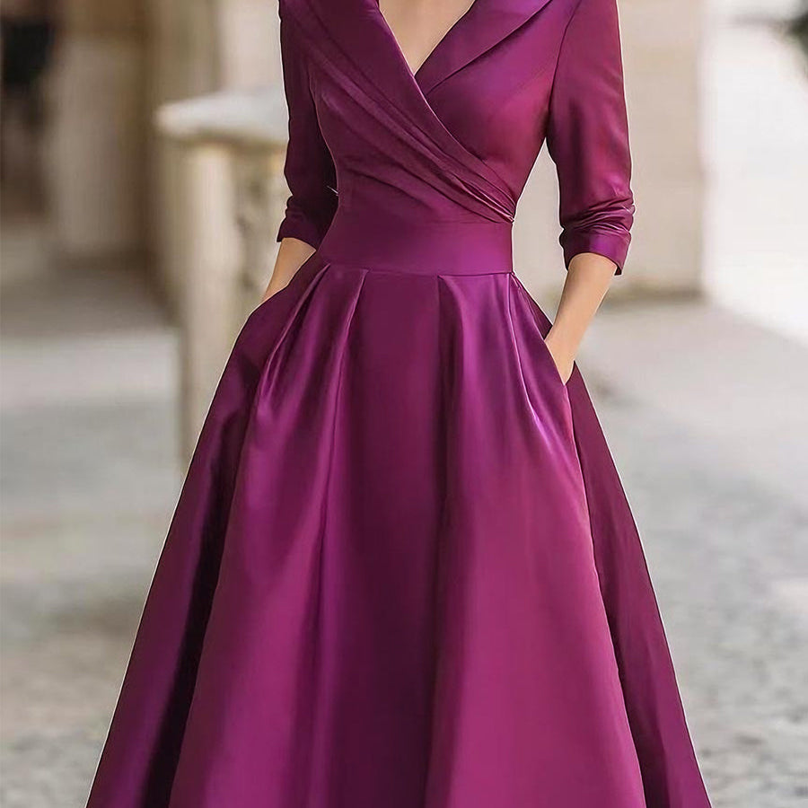 Lina - Vestido midi de Mulher
