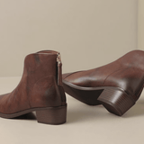 Lina - Botas elegantes de tacón de bloco hasta la rodilla para mujer