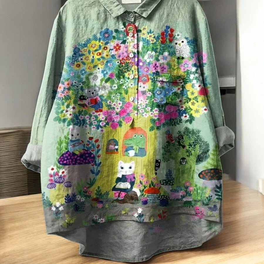 Ottilie | Blusas florais clássicas