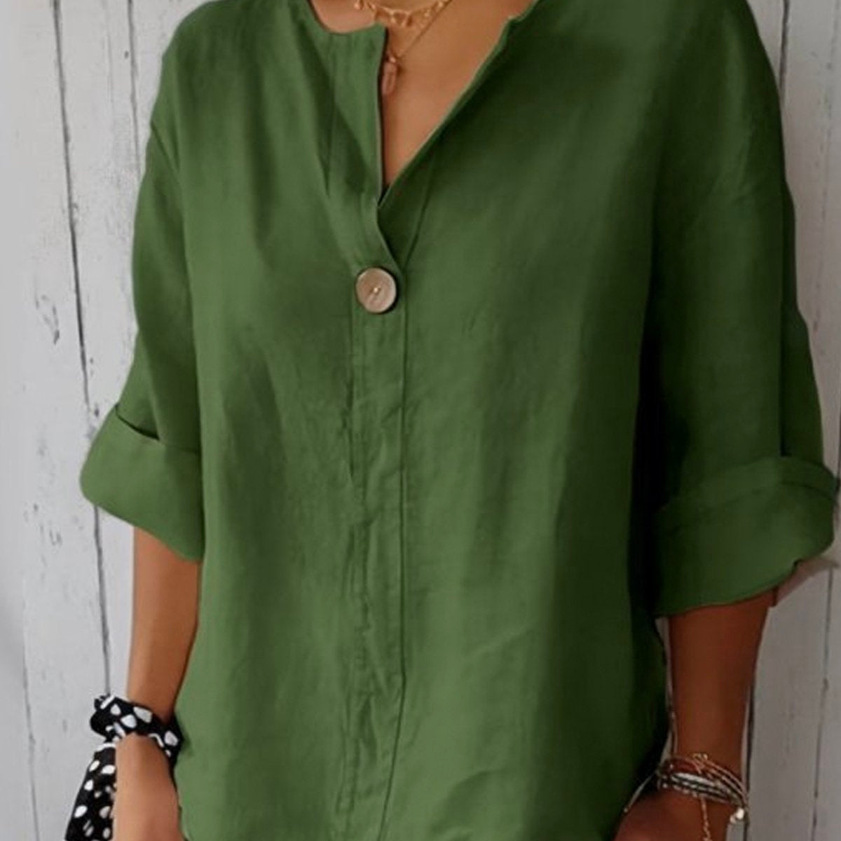 Aria | Blusa Casual Decote V