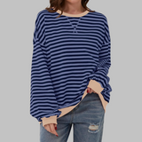 Malin | Camisola listrada com toque descontraído
