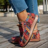 Lenoir | Sapatos retrô coloridos para mulher