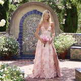 Serena | Vestido Pêssego Rug para Mulher