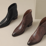 Lina - Botas elegantes de tacón de bloco hasta la rodilla para mujer