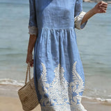 Ambre | Vestido Floral Elegante para Mulher