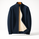 Jacob | Cardigan com Zíper em Cashmere Luxuoso