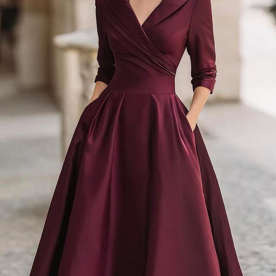 Lina - Vestido midi de Mulher