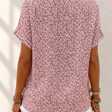 Verna | Blusa elegante com estampa floral para Mulher