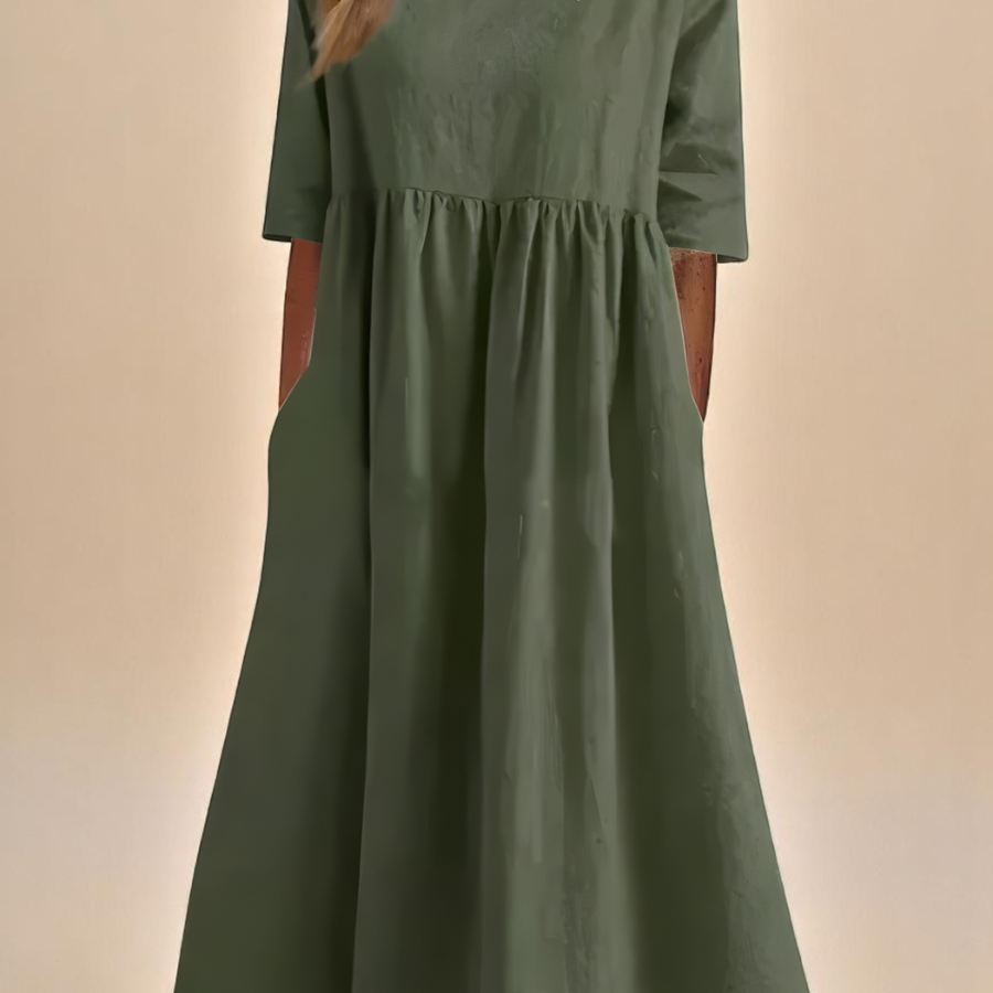 Minea - Vestido elegante  arejado