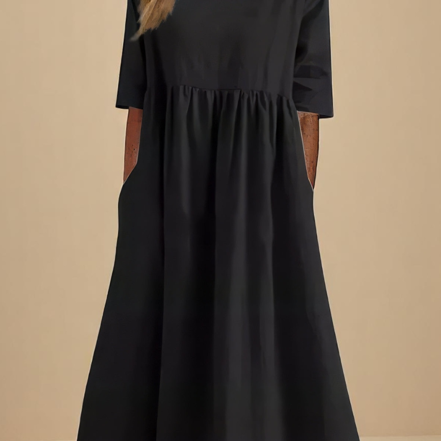 Minea - Vestido de algodão arejado