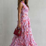 Belladina – Vestido de rosas românticas para Mulher