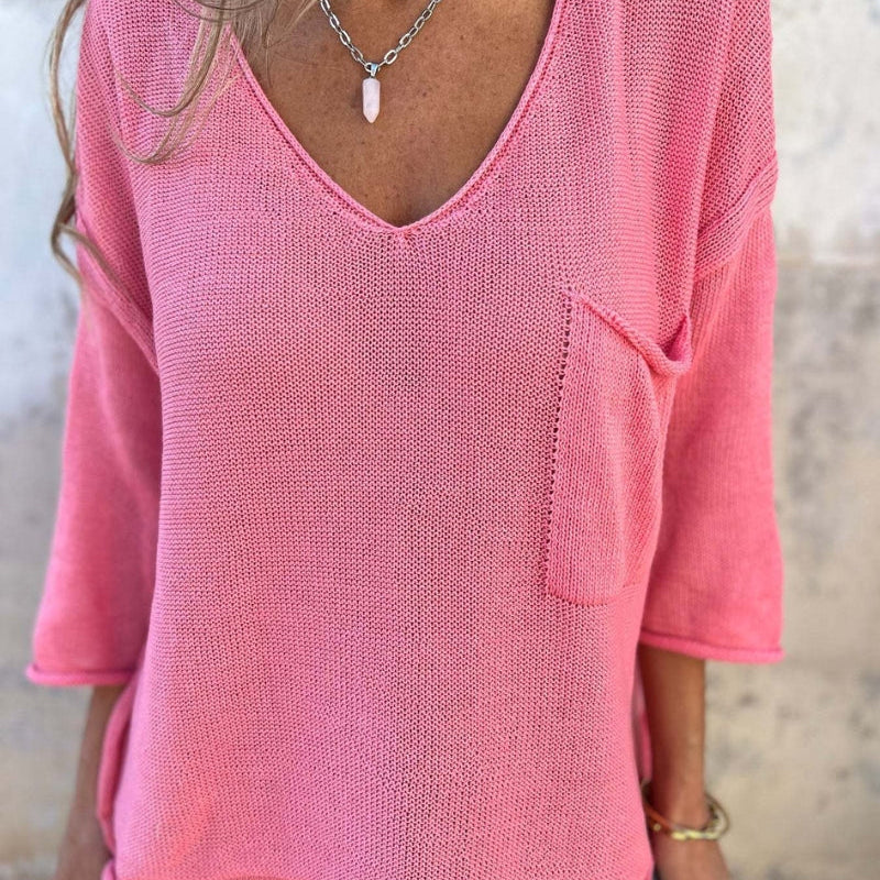 SEMBE - TOP DE MALHA BOHO