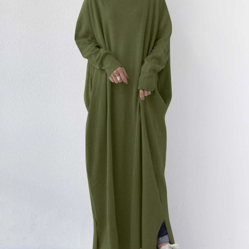Sofia™ | Vestido longo de inverno elegante para mulheres com mangas compridas