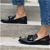 AlvaStockholm™ | Mocassins com Detalhe de Gravata