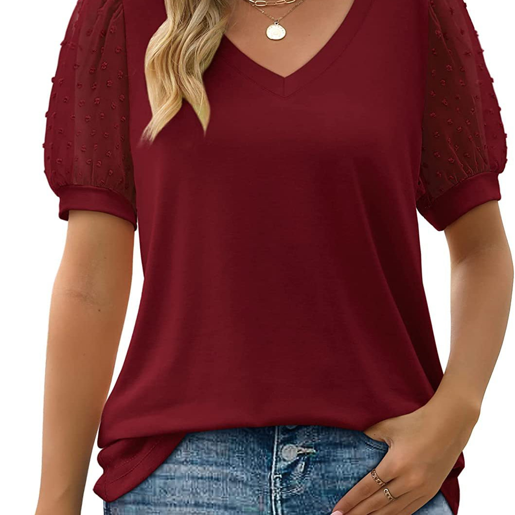 Lara | Top elegante com decote em V