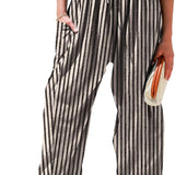 Aliyah - Conjunto em linho, ajustamento amplo, oversized para Mulher