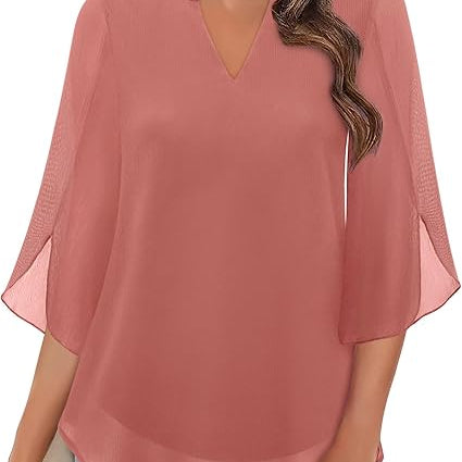 Annelyn | Blusa Luxuosa em Camadas