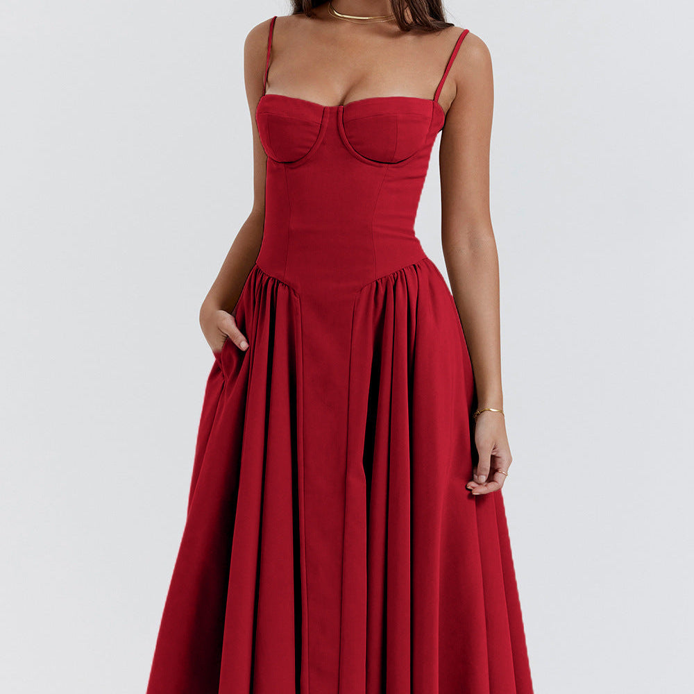 Kiki | Vestido midi retrô