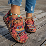 Lenoir | Sapatos retrô coloridos para mulher