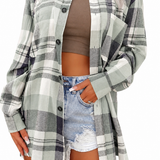 CHELA | CAMISA DE VERÃO DE MANGA LONGA PARA MULHER