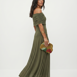 Carla | Vestido maxi elegante e simples para Mulher