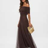 Carla | Vestido maxi elegante e simples para Mulher