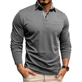 William - Polo Premium de Manga Longa para Homem