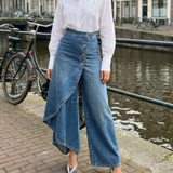 Wikke - Calças jeans de Mulher