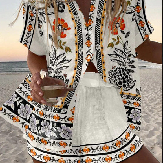 Norellia™ | Conjunto curto leve e versátil para o verão