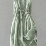 Arya - Vestido Vintage com Elegância Atemporal