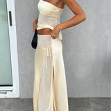 Saia - Conjunto Midi Buttercream Ricky para Mulher