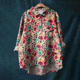 LISA | CAMISA FLORAL LEVE para Mulher