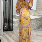 Kristine | Vestido elegante com decote em V para Mulher