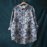 LISA | CAMISA FLORAL LEVE para Mulher