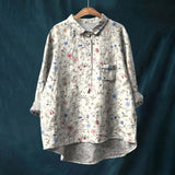 LISA | CAMISA FLORAL LEVE para Mulher