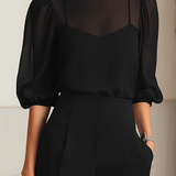 Valentina | Conjunto de três peças preto para Mulher