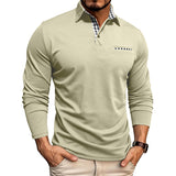 William - Polo Premium de Manga Longa para Homem