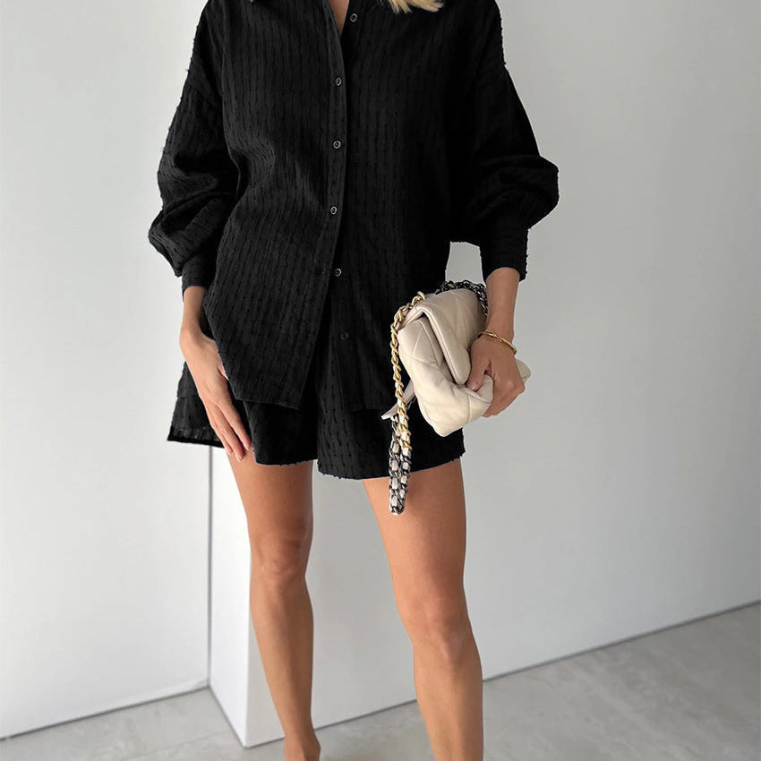 Maud | Conjunto de camisa e shorts chique