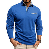 William - Polo Premium de Manga Longa para Homem