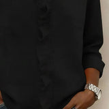 Indie · Blusa de Mulher com volantes e decote em V
