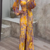Kristine | Vestido elegante com decote em V para Mulher