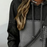Rosita | Hoodie com Blocos de Cor