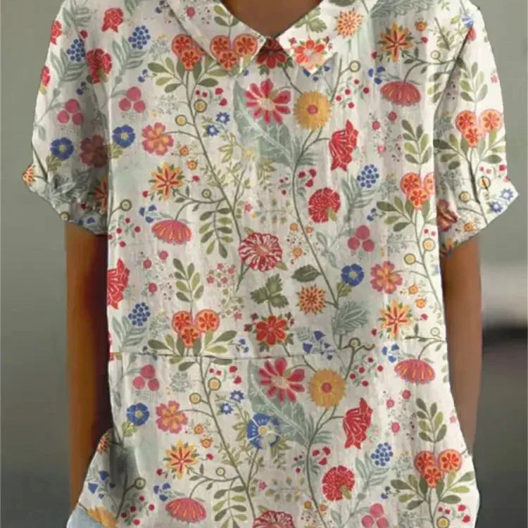 Ragnhild™ | Camisa Floral