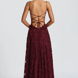 Rhoda – Elegância fluida no estilo maxi intemporal para Mulher