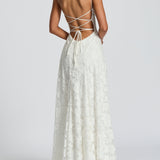 Rhoda – Elegância fluida no estilo maxi intemporal para Mulher
